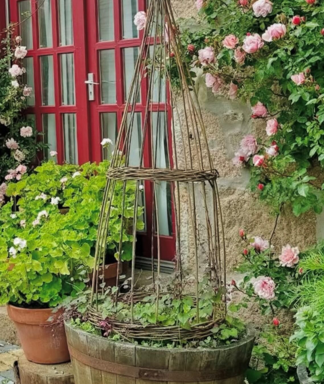 WORSKSHOP -  Make your own Willow garden trellis  Saturday April 25th